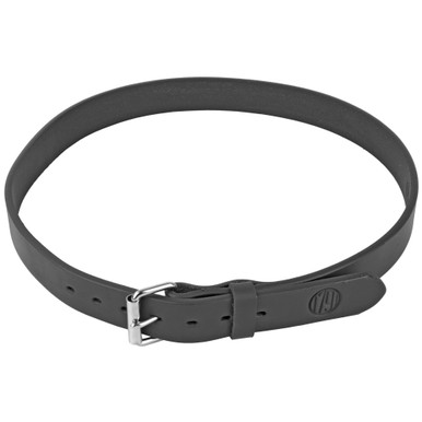 1791 Gunleather BLT014044SBLA 01Gun Belt Stealth Black Leather 40/44 1.50" Wide Buckle Closure