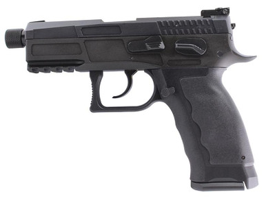 B&T MK-II 9mm 4.3" 17Rd Black TB Pistol