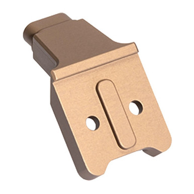 Badger Ordnance J-ARM 45 1.70 TAN Aluminum Adapter Base for Micro Sight Mounting