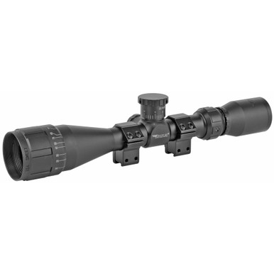 BSA Optics Sweet 22 4-12x40AO Rimfire Scope Duplex Reticle 1in Tube