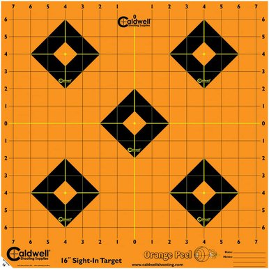 Caldwell Orange Peel, Cald 49525316in Op Sight-in Trgt 5pk