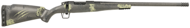 Fierce Firearms ROG65PRC20BF Carbon RogueFull Size 6.5 PRC 3+1 20" Hand Lapped/Match Grade Threaded Barrel, Black Cerakote Steel Receiver, Forest Camo Fierce Rogue Carbon Fiber Stock