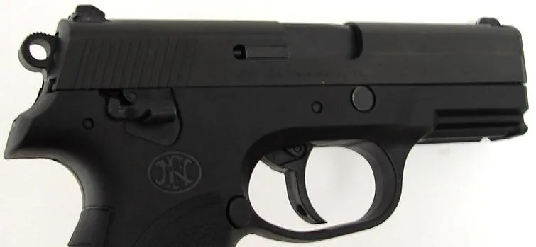 FN FNP-40 .40 S&W caliber pistol. Polymer frame DA Service model in excellent condition. (pr9454)