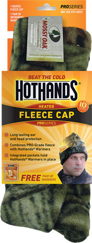 Hothands Heated Knit Cap Mossy - Oak Bu W/free Pair Of Warmers