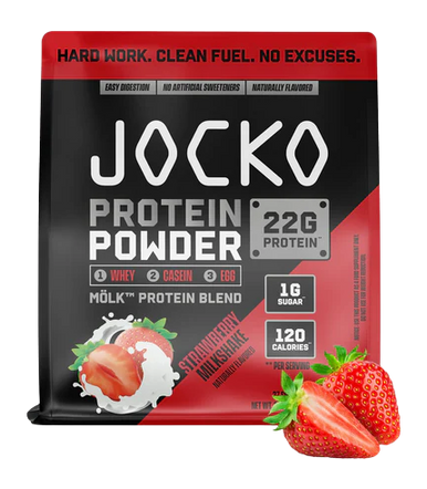 Jocko Fuel29116 Strawberry Protein Powder Bag