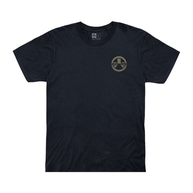 MAGAZINE CLUB COTTON T-SHIRT NAVY MEDIUM