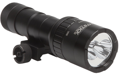 Nightstick LGL180IR Dual-Beam Long Gun Light Kit with IR IlluminatorBlack Anodized Hardcoat 1100 Lumens White LED 940 nM Infrared
