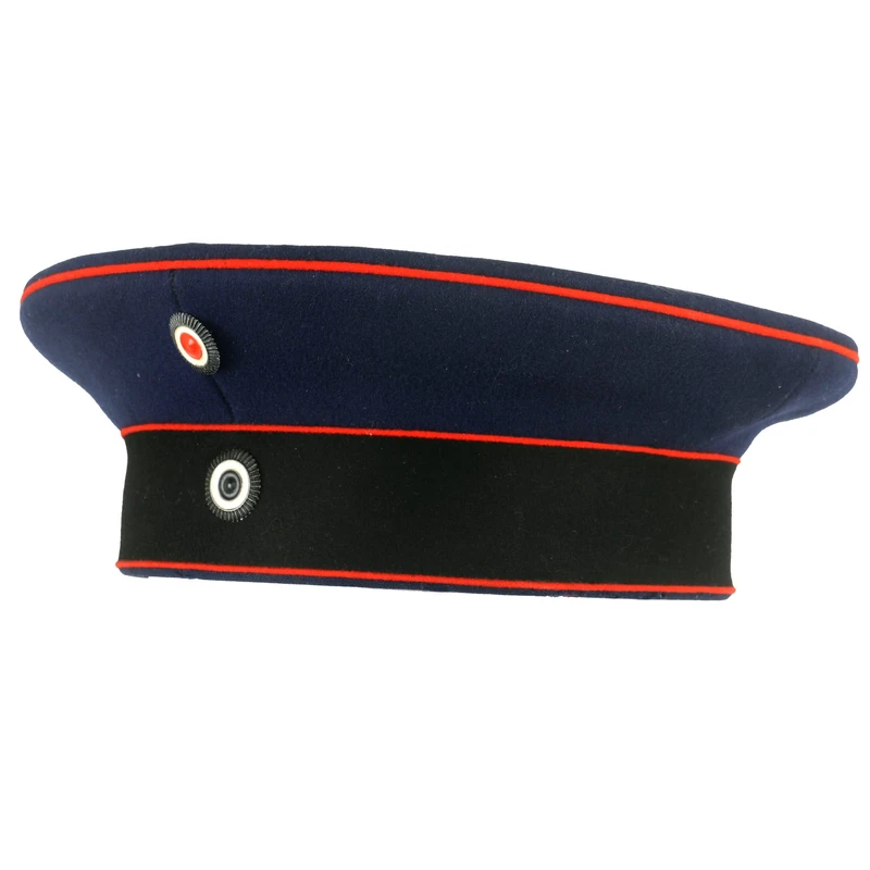 Original Imperial German WWI Dunkelblau M1907 Mannschaften Other Ranks Feldmütze Field Cap with Prussia Cockade