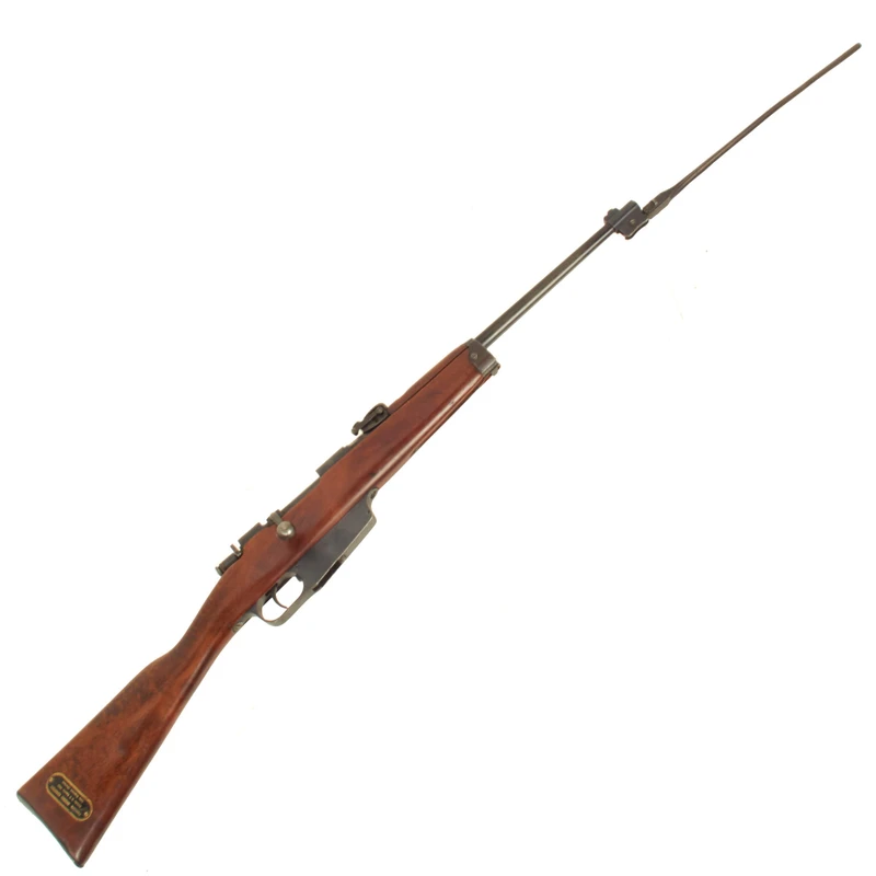 Original Italian WWII ONB Fascist Youth Balilla Blank Firing M1891 Carcano Training Carbine by FNA with Sling – dated 1937