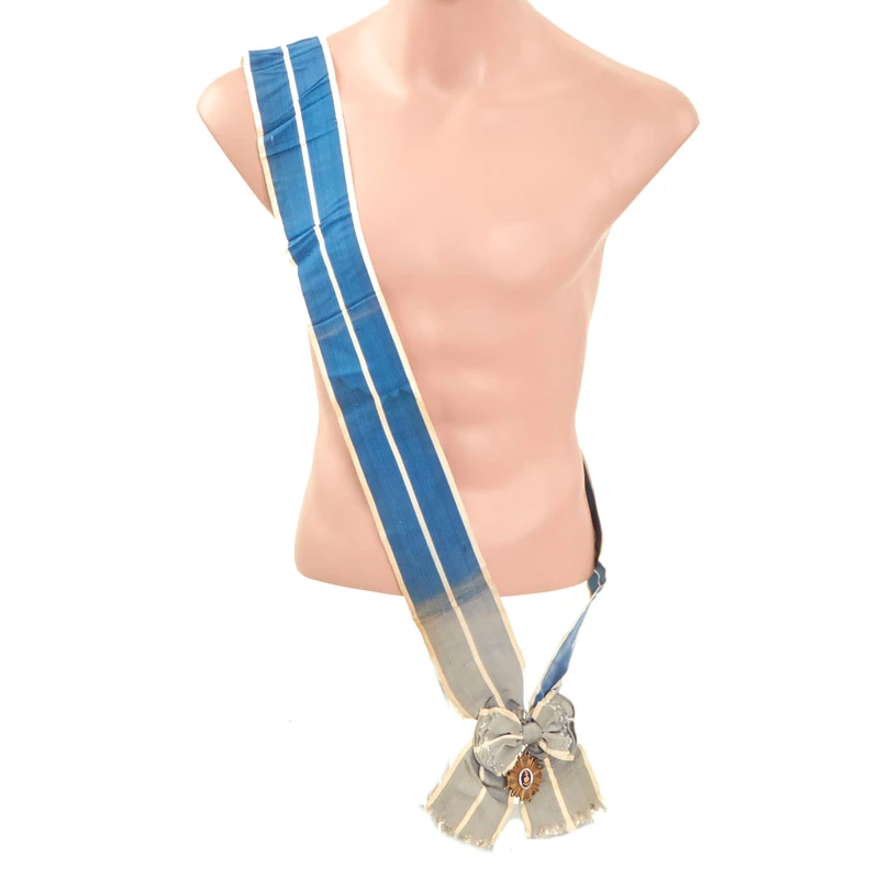 Original Republic of Argentina Cold War Order of May For Naval Merit Grand Cross Set – Orden de Mayo Al Mérito Nava
