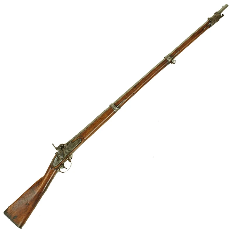 Original U.S. Civil War Era M-1835 Musket by Harpers Ferry dated 1839 Converted to Percussion in 1855