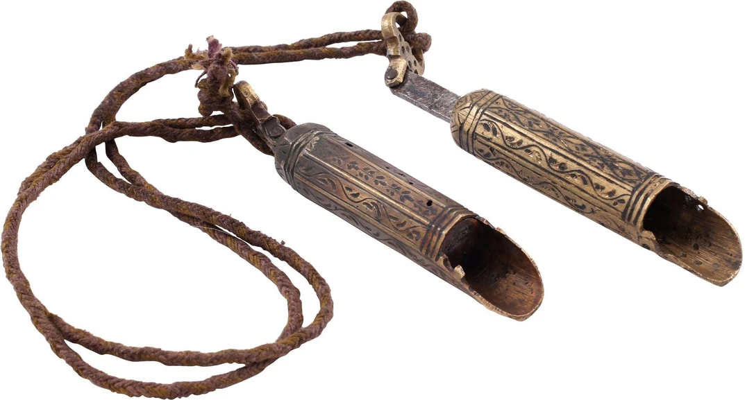 OTTOMAN TURKISH POWDER MEASURES