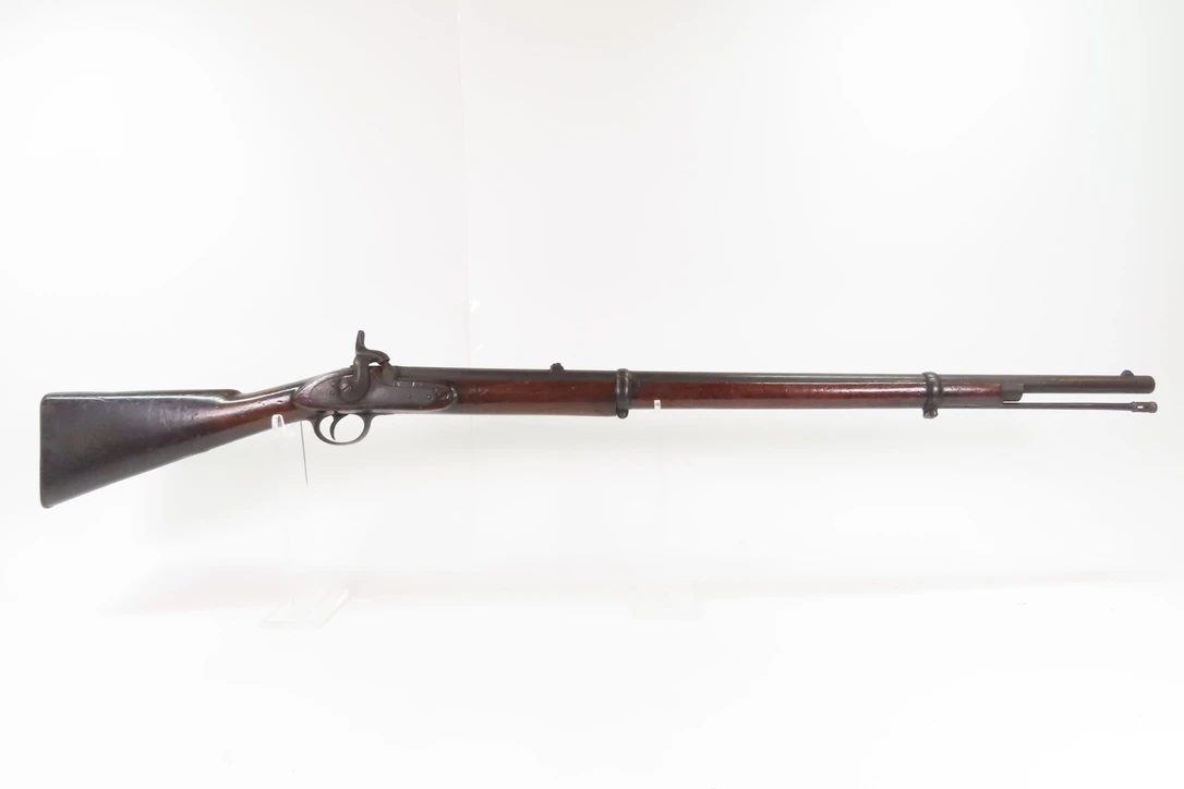 Pre-CIVIL WAR 1859 Dated PRITCHETT Antique TOWER ENFIELD P1853 Rifle-Musket “CROWN/VR” Marked MILITARY/INFANTRY Musket