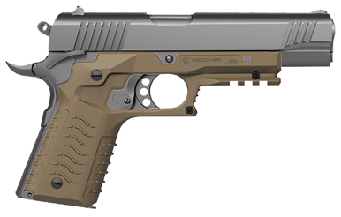 Recover Tactical Cc3h-02 Grip Rail System Tan Polymer Standard Frame 1911
