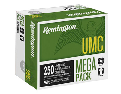 Remington UMC 380 ACP Full Metal Case 95 Grain 250 Rounds
