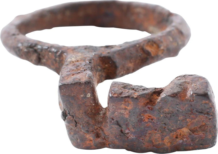 ROMAN KEY RING, 1st-3rd CENTURY AD, SIZE 9