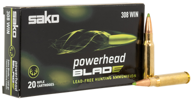 SAKO (TIKKA)PowerHead Blade 308Win 162gr 20 Rounds