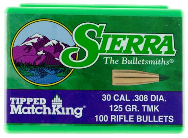 Sierra Tipped Matchking, Sierra 7725.308 125 Tmk100