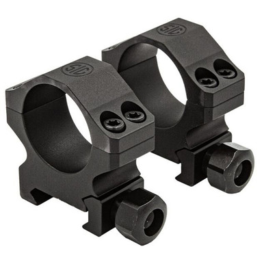 Sig Sauer Alpha1 Hunting Aluminum Scope Rings 1 in Low Matte Finish