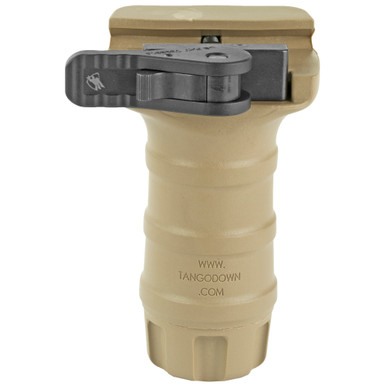 TangoDown QD Short Vertical Grip FDE Picatinny Quick Detach Auto Lock