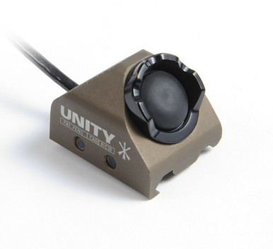 Unity Tactical Rail Mount Hot Button, Laser, 9in, FDE, HBR-IF HBRIF