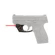 Viridian E Series Red Laser for M&P Shield Trigger Guard IWB RH with Kydex Holster