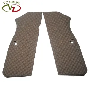 VZ Grips Browning Hi Power G10 Earth Brown Gunner Grips