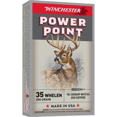 Winchester, Power Point, 35 Whelen, Power Point, 200 Grain, 20 Rounds